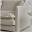 Canapé modulaire surdimensionné en forme de L avec repose-pieds réversible en chenille de café Free Combination Comfy Upholstery-246013304