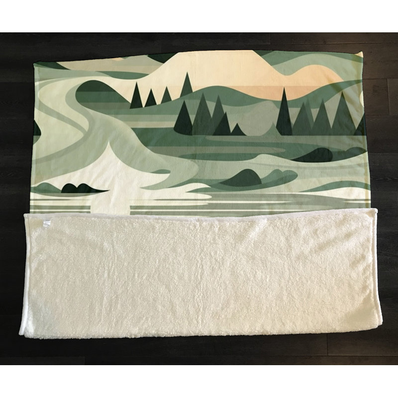 Throw Blanket, 51" W x 60" L