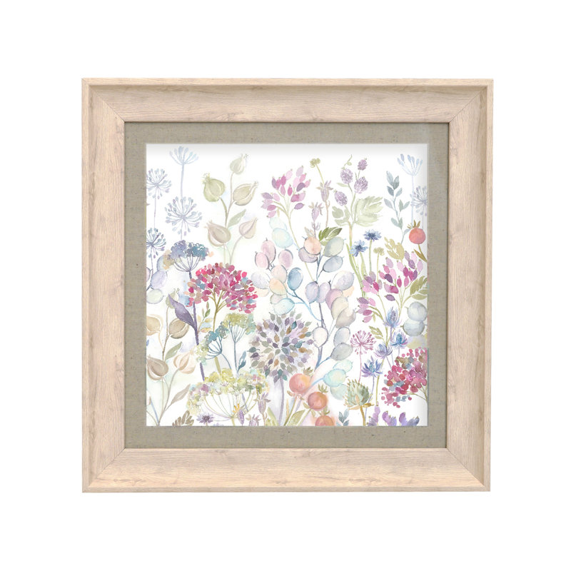 Hedgerow - Single Picture Frame Print