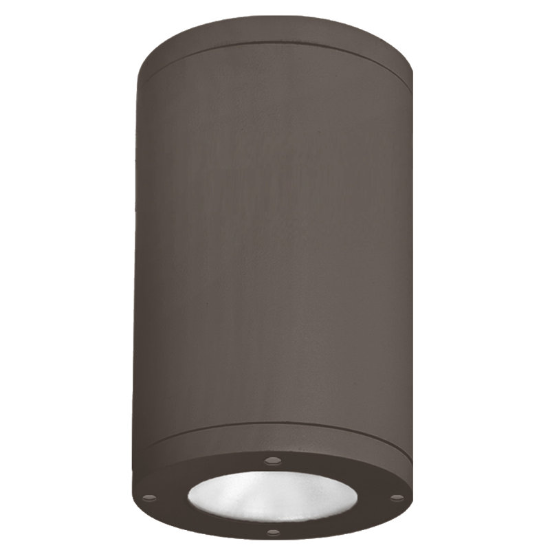 Tube 1 - Light LED Flush Mount, Bronze, Flood