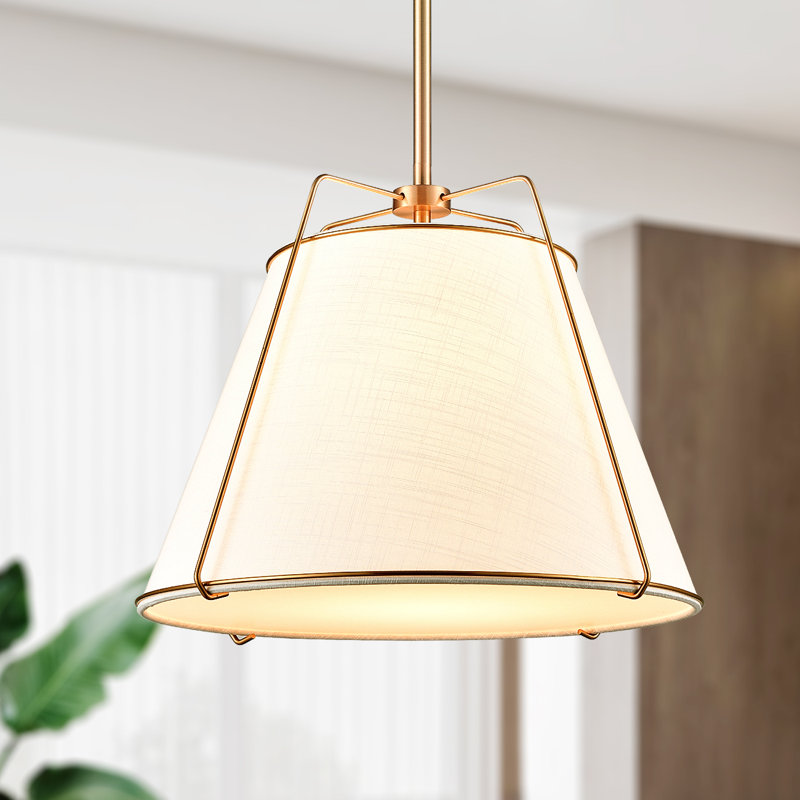 Bertan 15" Chandelier In Brushed Brass, Antique Brass