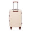 20 po / 24 po / 28 po 3 pièces / ensemble en valise à roulettes ABS, couleur assortie, avec serrure à combinaison-131182907