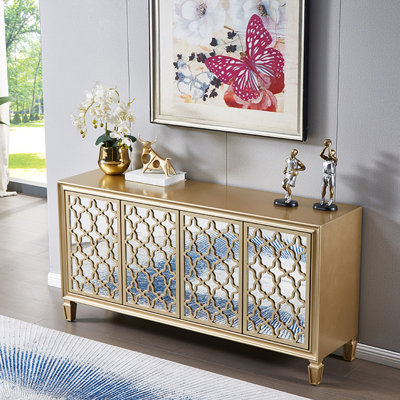 Modern minimalist high-end sideboard