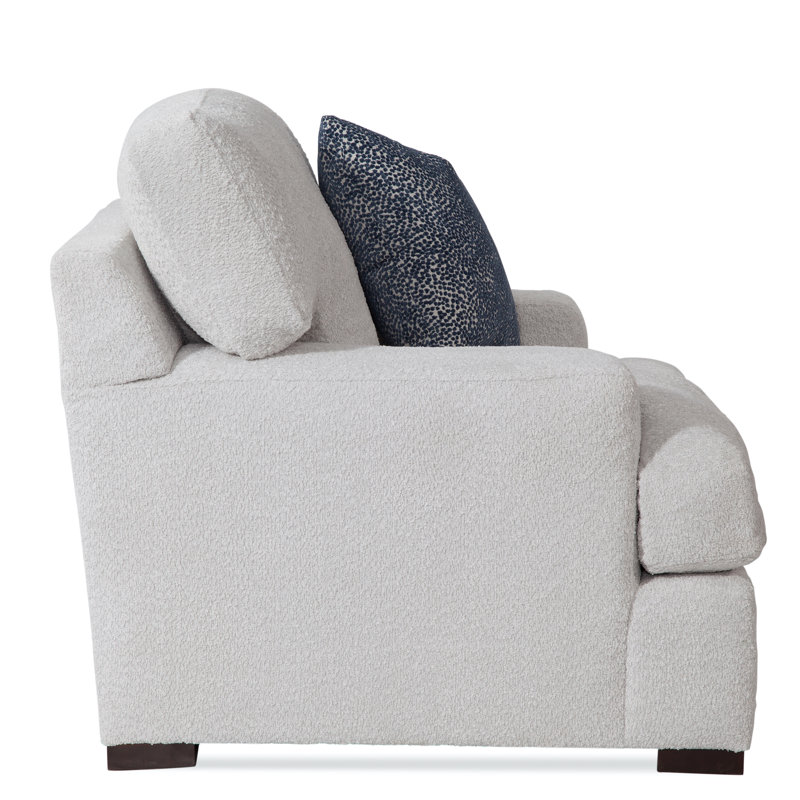 Cambria Chair, Snow Crypton Performance; 0884-91, Frost White