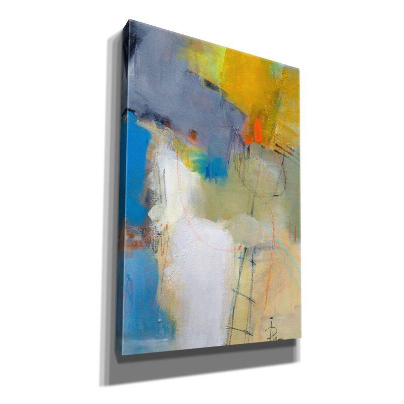 «New Lock I» par Ira Ivanova, art mural sur toile, H 18 po x l 12 po x P 0,75 po