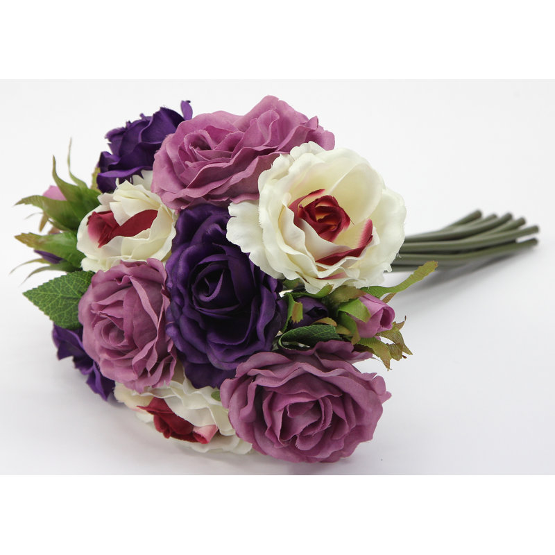 Arrangement floral rose, Mélange violet / lavande