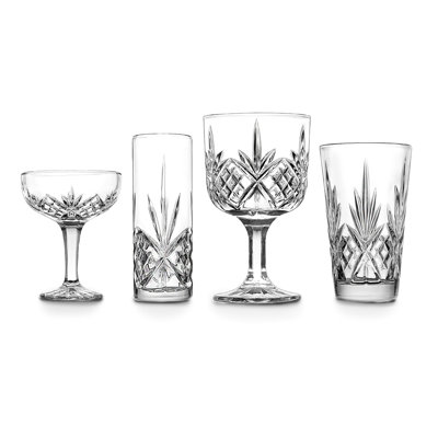Dublin Crystal 8 Piece Mixology Glass Set