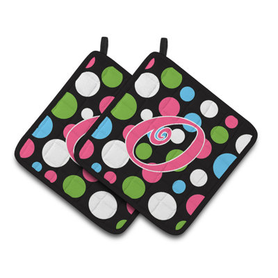Cuisinier poignée Polka Dots