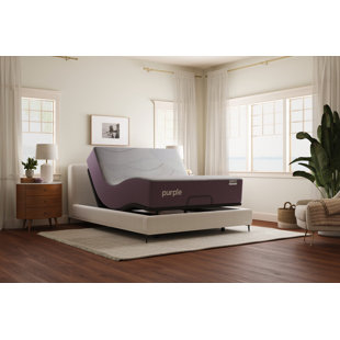 Base intelligente réglable Apex mauve SmartSleep Premium