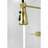3 Functions Brushed Gold Kitchen Faucet - Wall Mounted, Pull-Out Spray Head, Stream Options, 360 Rotating Nozzle, Smooth Water Flow In Mounted Bridge Design, Spray, Modes, Rotatable Corrosion Surface