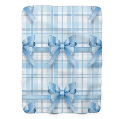 Couverture de sherpa 1 pièce Bow Flirt