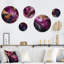 Ensemble de 5 décorations murales «The Essence Of Fluidité II»