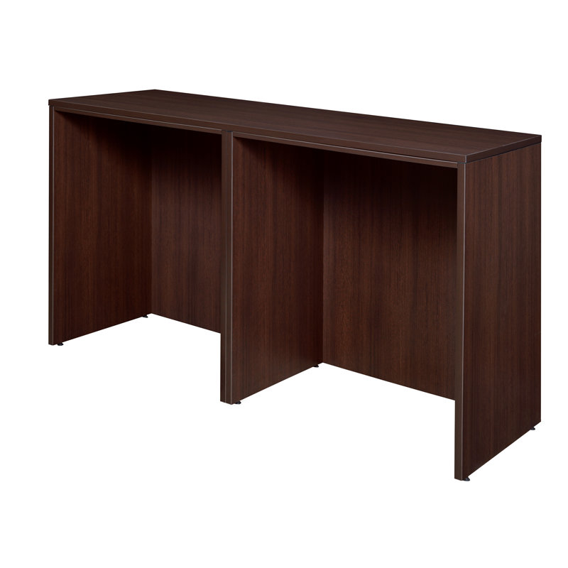 Bureau Nebih Stand Up Back to Back, Cerisier, 42" H x 72" W x 23" D