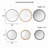 Round Wall Mirror 36"D-616442182-616442186