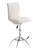 Modern Barstool Texture/Chrome Adjustable Height