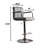 Cudney Upholstered Swivel Bar Stool With Armrest-1182086197