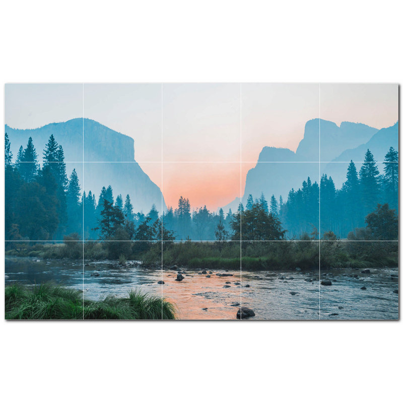 Photo de montagnes 4,25 x 4,25