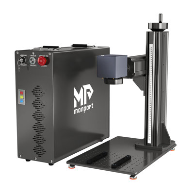 GT 200W Split MOPA Fiber Laser Engraver & Color Marking Machine With AutoFocus