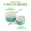 2 - Piece Non-Stick Ceramic Cookware Set