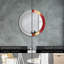 Huldar Glass Flat Wall Mirror