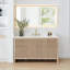 Lala 60" Single Bathroom Vanity with Grain White Engineered Stone Countertop with Mirror-1698848949