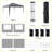 10x10 Pop-Up Canopy with 4 Removable Sidewalls – Portable Outdoor Shelter, Waterproof Foldable Gazebo with Carry Bag, Perfect for Camping, Beach, Backyard Use and Events-128799792