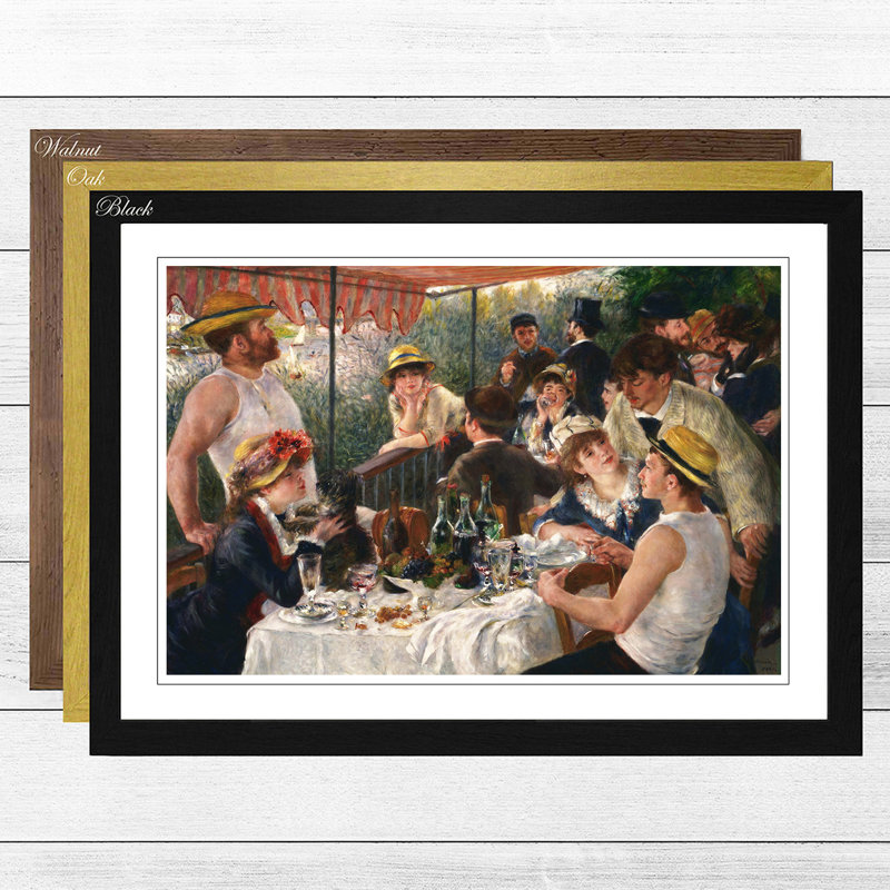 Pierre-Auguste Renoir - Single Picture Frame Painting, Walnut