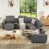 Grey Faux Leather est en rupture de stock