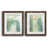 Papier, cadre noyer