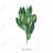 Bay leaves bundle -en - 32"x32" art on canvas