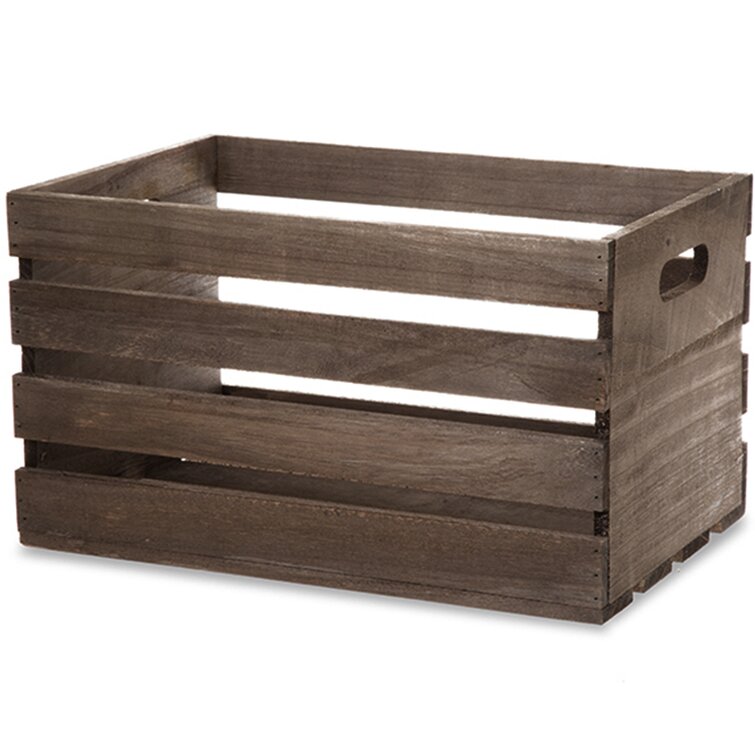 Breakwater Bay Solid Wood Crate & Reviews | Wayfair