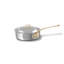 Mauviel M'COOK B 5-Ply Saute Pan With Lid, Brass Handle, 3.2-Qt