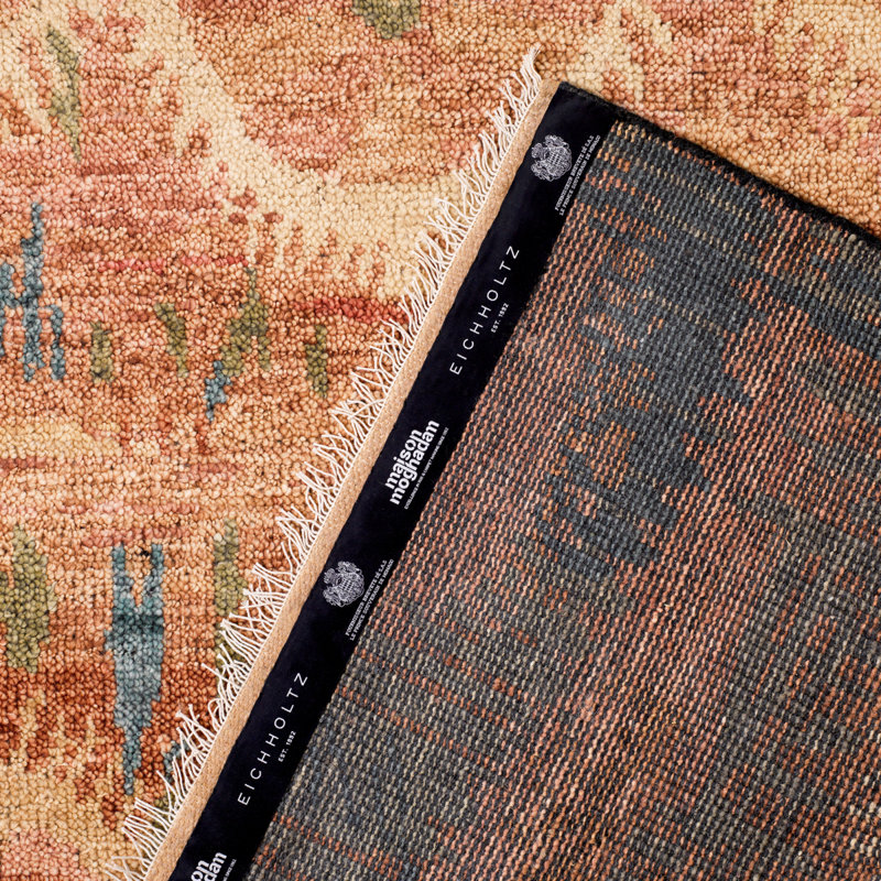 Rug Marlton Brown Orange, Rectangle 9'11'' x 13'2''