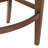Napa Solid Rubber Wood Counter Height Swivel Stool With Back-72720627-72720630