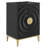Beau 24" Wood Bathroom Vanity With Basin In Black-108574835