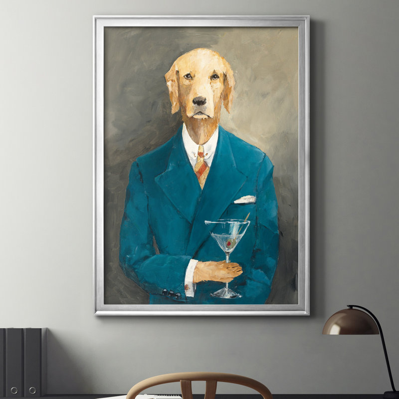 John Steinbark - reproduction d'art sur toile, Argent, H 30,5 po x l 42,5 po x P 1,5 po