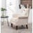Astello 29'' Wide Tufted Polyester Wingback Chair-2060722366