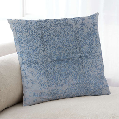 Damask Outdoor Throw Pillow