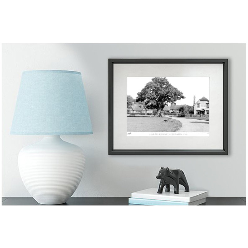 Leigh, The Old Oak Tree And Green C1960 by Francis Frith - Single Picture Frame Print, 28cm H x 36cm W x 2.3cm D