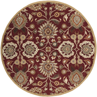 Tapis bourgogne en laine touffeté à la main Arden