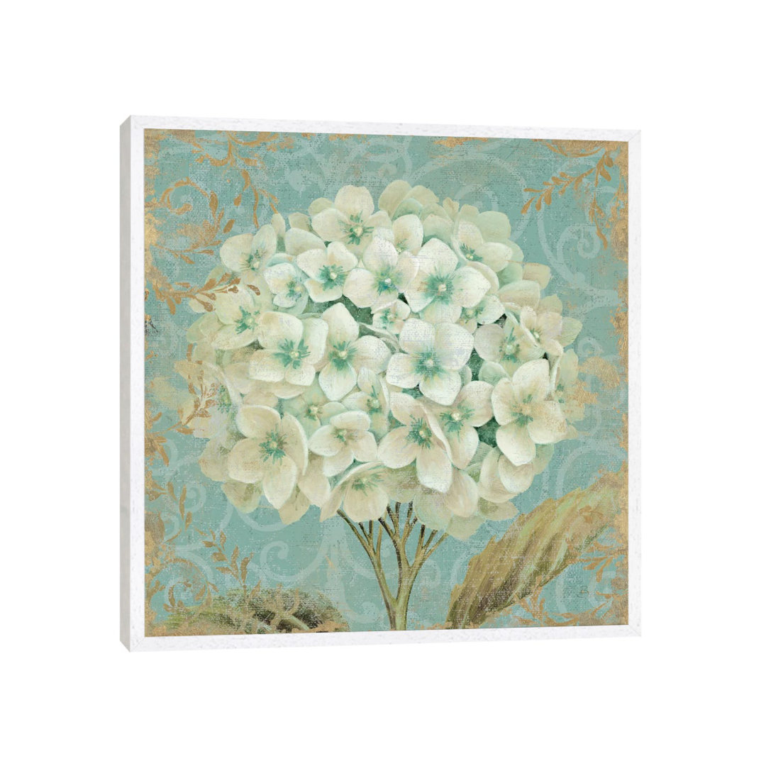 Leinwandbild Hydrangea Square II von Wild Apple Portfolio