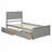 Platform Storage Bed, 2 drawers-1487937511