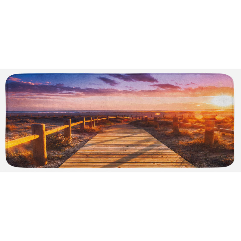 Tapis de cuisine paysage