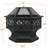 Jayce Hexagon Iron Fire Pit