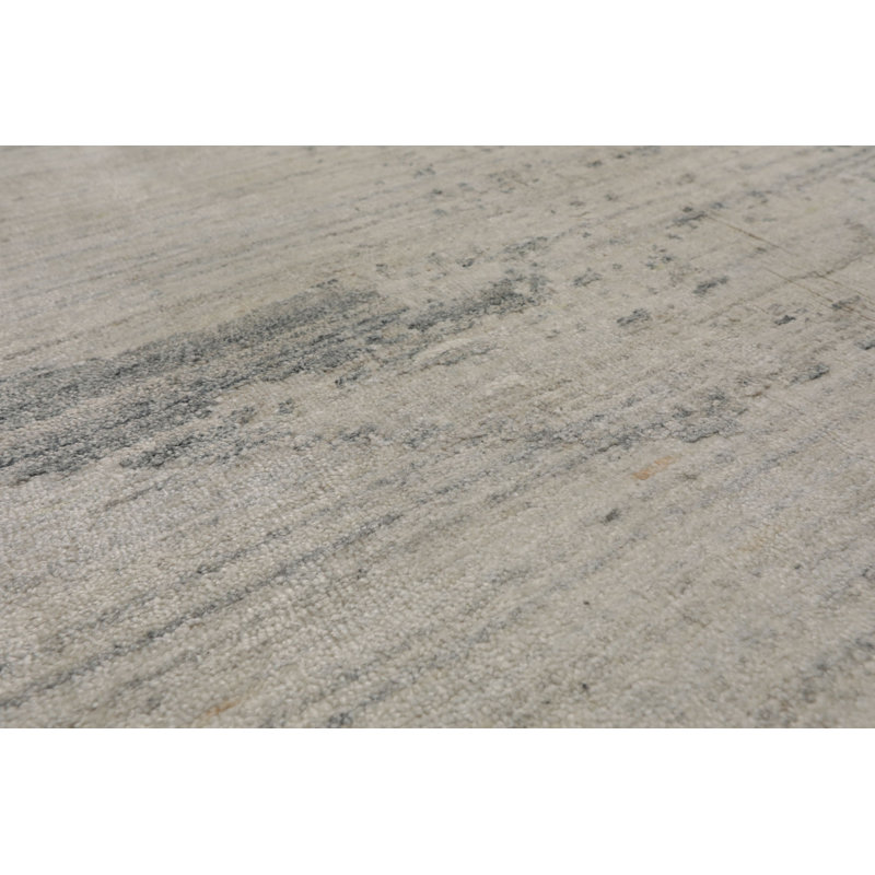 Tapis 8 x 8 en sherpa tibétain moderne tissé à la main