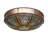 Salcombe Glass Semi Flush Mount