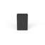 Badeloft Rectangular Stone Resin Freestanding Pedestal Bathroom Sink SB-02-A-MBLK in Matte Black-71525567