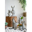 Buste en ciment 10,5 po H gris