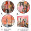 «Pink Vibrant Berlin Cityscape I», art mural en métal Berlin-2024283444