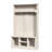 Coat Rack with Shoe Storage,  Hall Tree with Shoe Bench, 4 Shoe Cubbies, 1-TierTop Storage-129606409